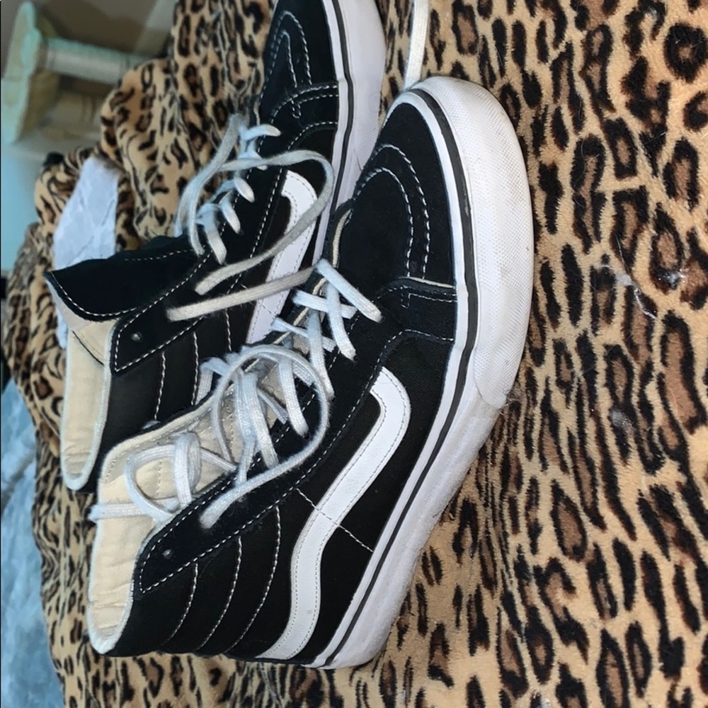 Black Hightop Vans